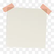 白色便条纸
