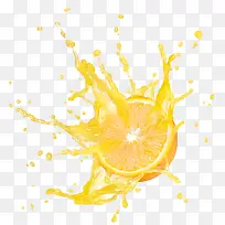飞溅的柠檬汁