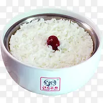高清红枣大米饭装饰