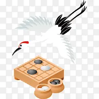 仙鹤棋盘