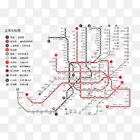 上海地铁交通线路图
