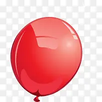 红色的气球图案