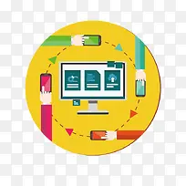矢量手机互联网化示意图