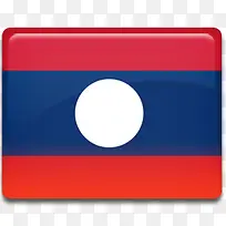 国旗老挝最后的旗帜