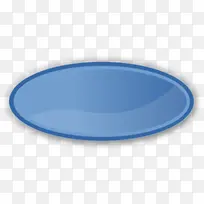 椭圆形蓝色的open-icon