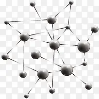 原子结构装饰图案