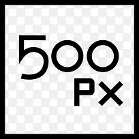 500px 图标