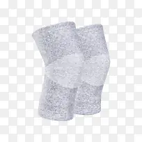 灰色纯棉护膝素材
