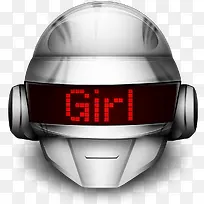 托马斯。女孩daft-punks-icons