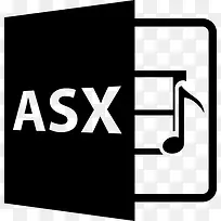 ASX文件格式符号图标