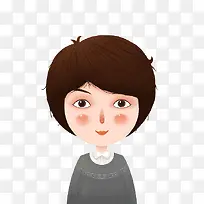 卡通女孩