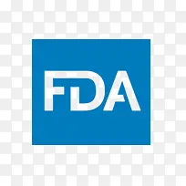 蓝色创意食品安全FDA认证标志