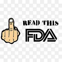 创意企业FDA认证标志免抠图