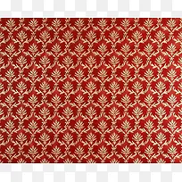 红色锦缎花纹图案背景