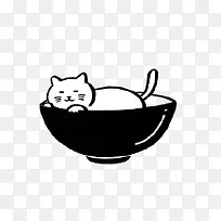 碗和小猫