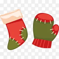 圣诞袜子手套