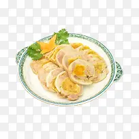 美味蛋黄鸭卷