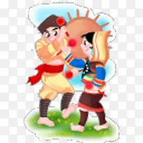 中国56个民族图标