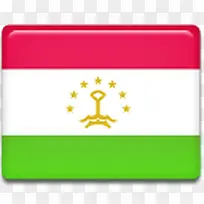 塔吉克斯坦国旗国国家标志