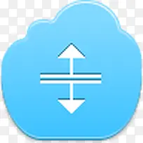 cursor horizontally split icon