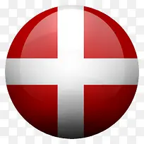 丹麦语丹麦DK旗帜