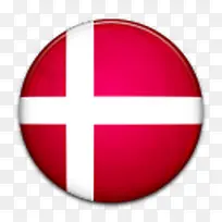 国旗丹麦国世界标志