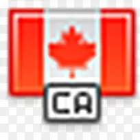 国旗加拿大fatcow-hos