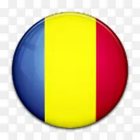 国旗罗马尼亚国世界标志