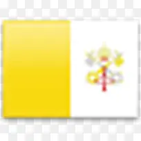 梵蒂冈城市国旗国旗帜