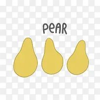 矢量pear