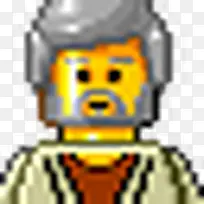 本头发《星球大战》乐高Minifigs