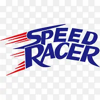 speed racer电视节目标志设计矢量