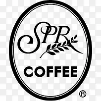 创意合成春天咖啡logo