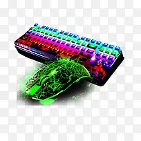 鼠标彩色键盘