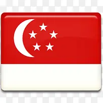 国旗新加坡最后的旗帜