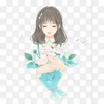 卡通女孩