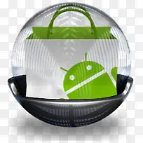 应用程序商店Sphere-smartphone-icons