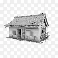 3D破旧房屋
