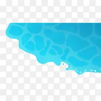 海浪冲刷
