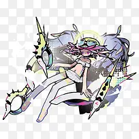 百万亚瑟王躺着的女孩