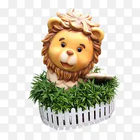公园鱼尾狮
