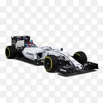 F1白色赛车