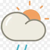 细雨天图标