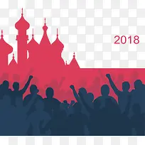 俄罗斯2018世界杯海报