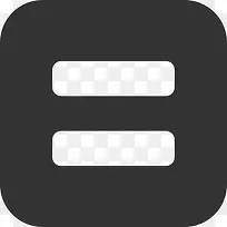 平等的标志windows8-Metro-style-icon