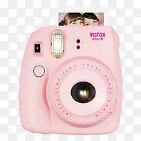 粉色女生相机