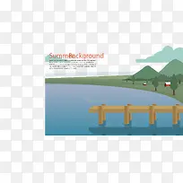 水彩风景画