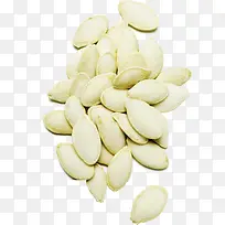 白色瓜子美味毛笔字