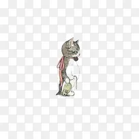 手绘猫咪