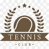 网球logo设计